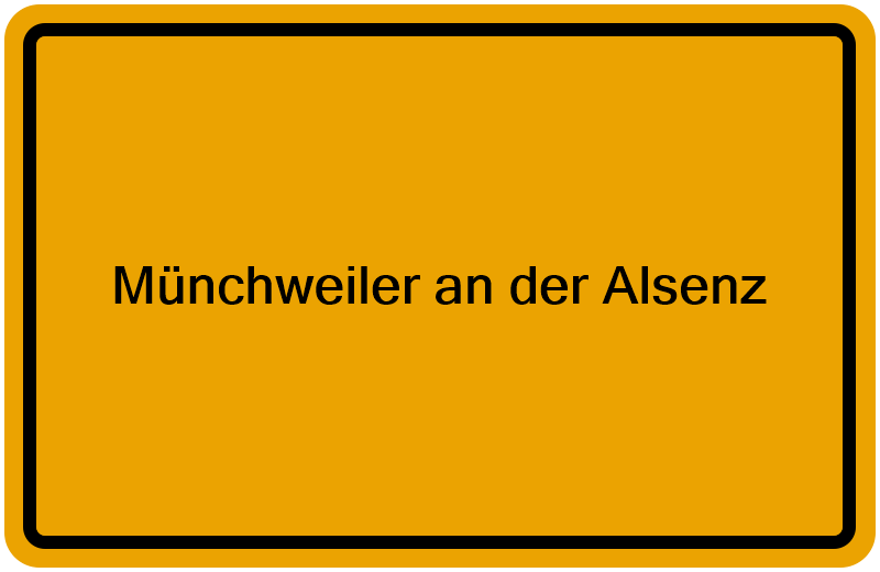 Handelsregisterauszug Münchweiler an der Alsenz